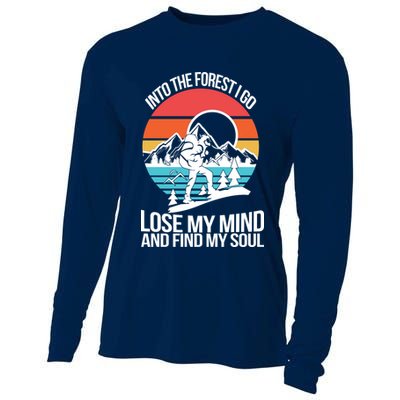Into The Forest I Go Cooling Performance Long Sleeve Crew