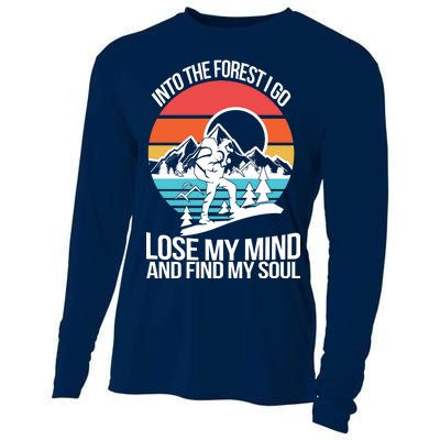 Into The Forest I Go Cooling Performance Long Sleeve Crew