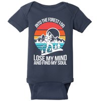 Into The Forest I Go Baby Bodysuit