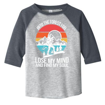Into The Forest I Go Toddler Fine Jersey T-Shirt