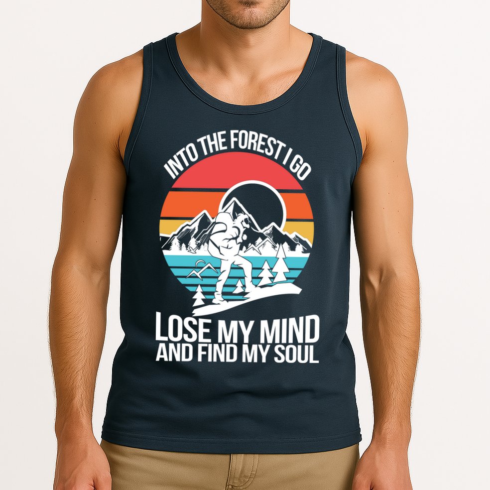 Into The Forest I Go Tank Top