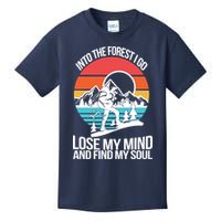 Into The Forest I Go Kids T-Shirt