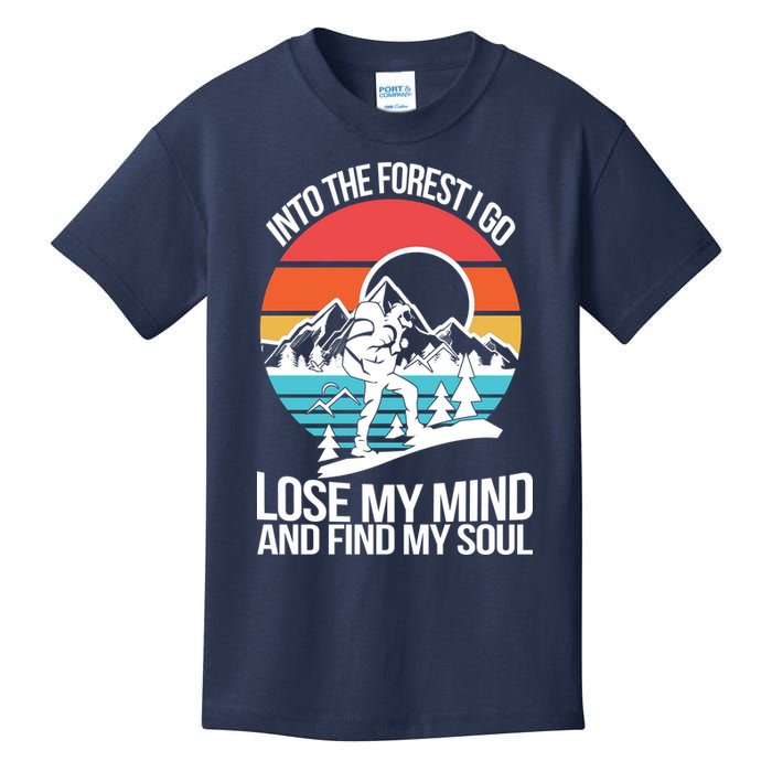 Into The Forest I Go Kids T-Shirt