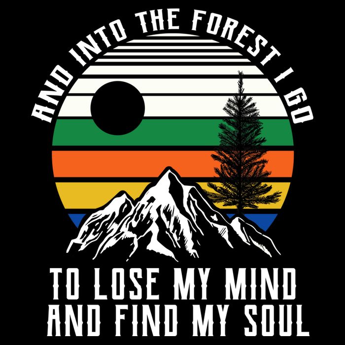 Into The Forest I Go To Lose My Mind And Find My Soul Baby Bodysuit