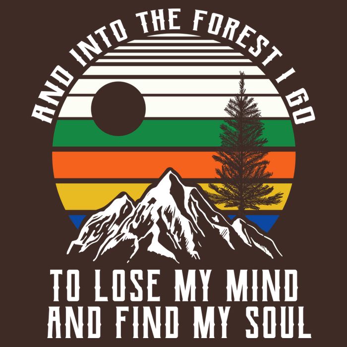 Into The Forest I Go To Lose My Mind And Find My Soul Short Acrylic Beanie