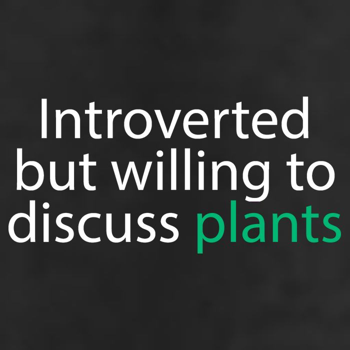 Introverted But Willing To Discuss Plants Trucker Hat