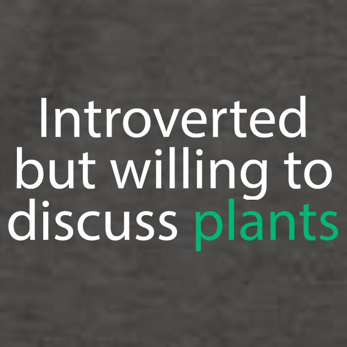 Introverted But Willing To Discuss Plants Vector Backpack