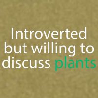 Introverted But Willing To Discuss Plants Garment-Dyed Women's Muscle Tee