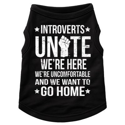 Introverts Unite Doggie Tank
