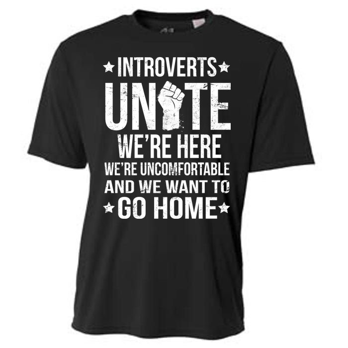 Introverts Unite Cooling Performance Crew T-Shirt