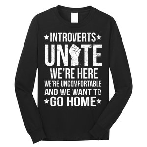 Introverts Unite Long Sleeve Shirt