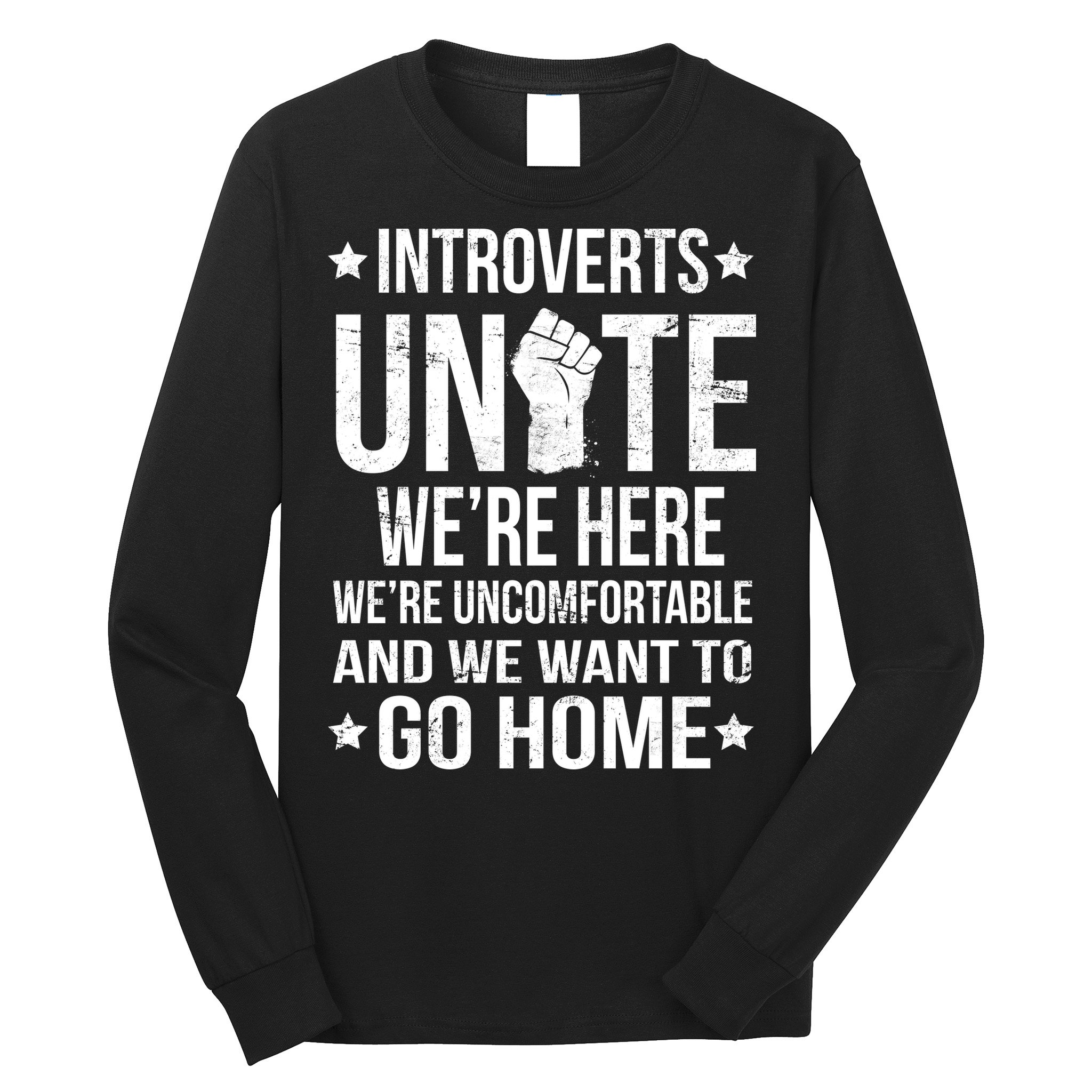 Introverts Unite Long Sleeve Shirt
