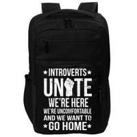 Introverts Unite Impact Tech Backpack