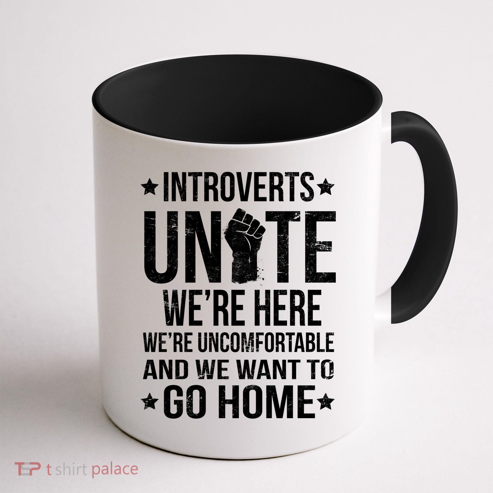 Introverts Unite Coffee Mug