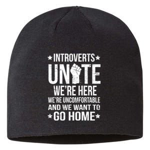 Introverts Unite Sustainable Beanie