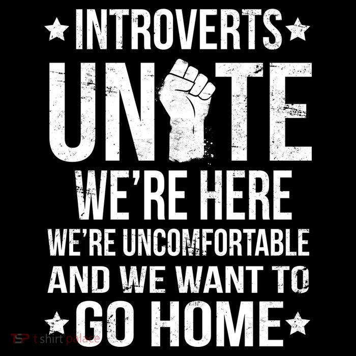 Introverts Unite Poster