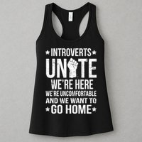 Introverts Unite Womens Tank Top