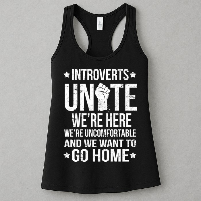 Introverts Unite Womens Tank Top