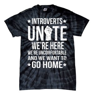 Introverts Unite Tie-Dye T-Shirt