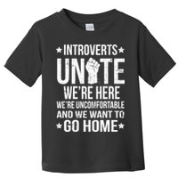 Introverts Unite Toddler T-Shirt