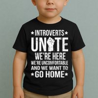 Introverts Unite Toddler T-Shirt
