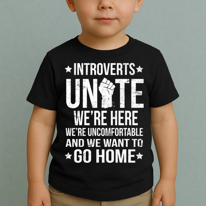 Introverts Unite Toddler T-Shirt
