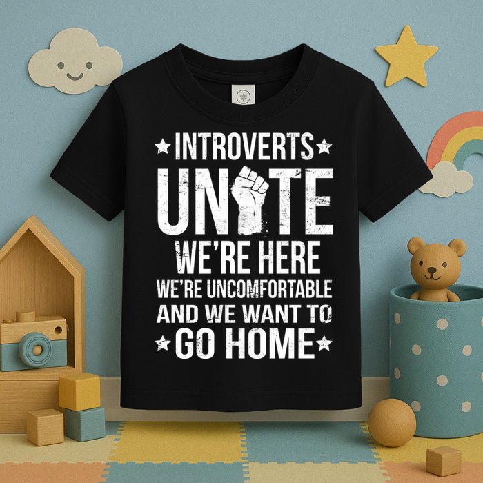 Introverts Unite Toddler T-Shirt