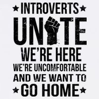 Introverts Unite Garment-Dyed Sweatshirt