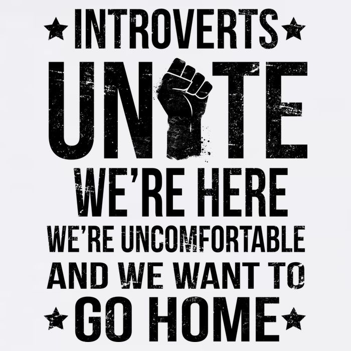 Introverts Unite Garment-Dyed Sweatshirt