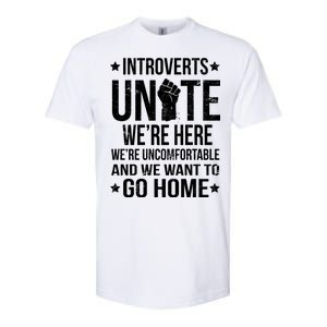 Introverts Unite Softstyle CVC T-Shirt