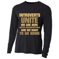 Introverts Unite We Want To Go Home Cooling Performance Long Sleeve Crew