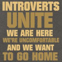 Introverts Unite We Want To Go Home Cotton Canvas Backpack