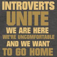 Introverts Unite We Want To Go Home Vector Backpack