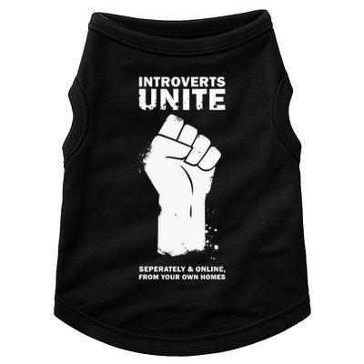 Introverts Unite Separately & Online Doggie Tank