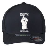 Introverts Unite Separately & Online Flexfit Unipanel Trucker Cap