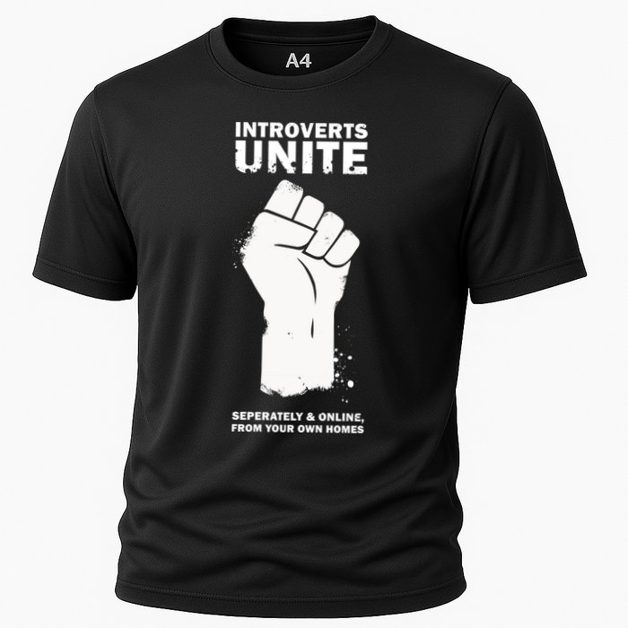 Introverts Unite Separately & Online Performance Shirt