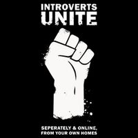 Introverts Unite Separately & Online Performance Shirt