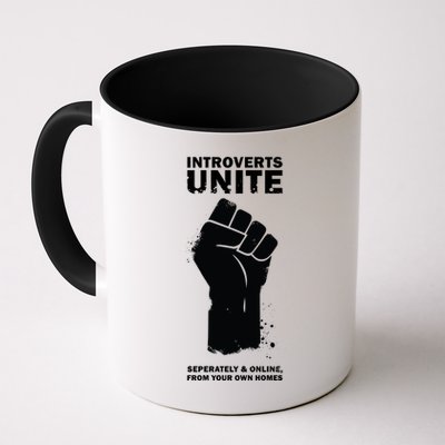 Introverts Unite Separately & Online Mug