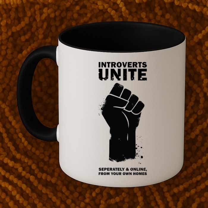 Introverts Unite Separately & Online Mug