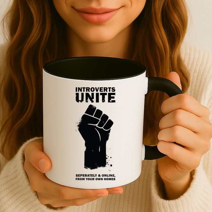 Introverts Unite Separately & Online Mug