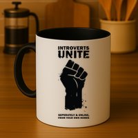 Introverts Unite Separately & Online Mug