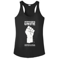 Introverts Unite Separately & Online Ladies PosiCharge Competitor Racerback Tank