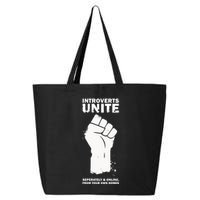Introverts Unite Separately & Online 25L Jumbo Tote