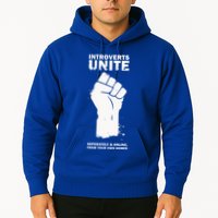 Introverts Unite Separately & Online Hoodie
