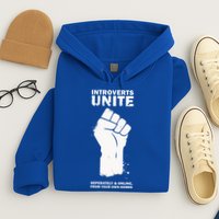 Introverts Unite Separately & Online Hoodie