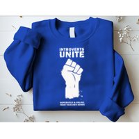 Introverts Unite Separately & Online Sweatshirt