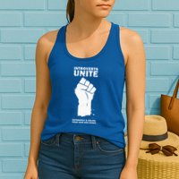 Introverts Unite Separately & Online Womens Tank Top