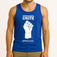 Introverts Unite Separately & Online Tank Top