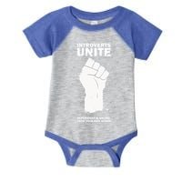 Introverts Unite Separately & Online Infant Baby Jersey Bodysuit