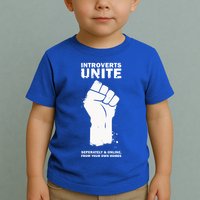 Introverts Unite Separately & Online Toddler T-Shirt